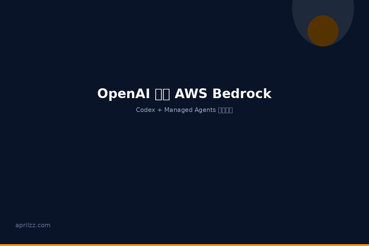 OpenAI 登陆 AWS Bedrock:Codex 和 Managed Agents 全面上线
