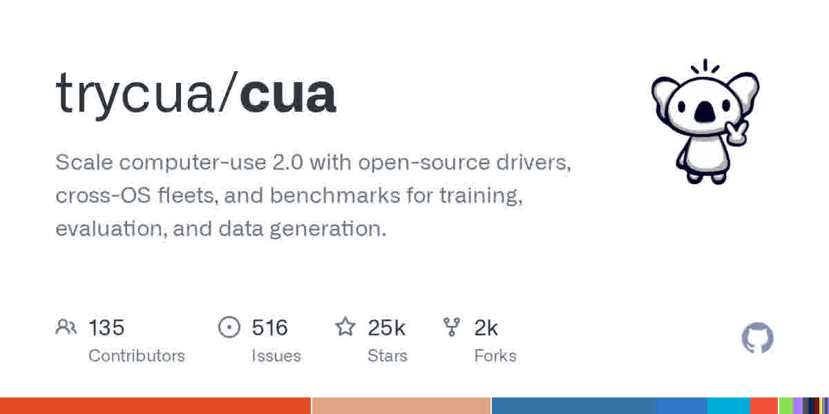 Cua:给 AI agent 一台能用的电脑,把 Computer Use 变成可评测的工程