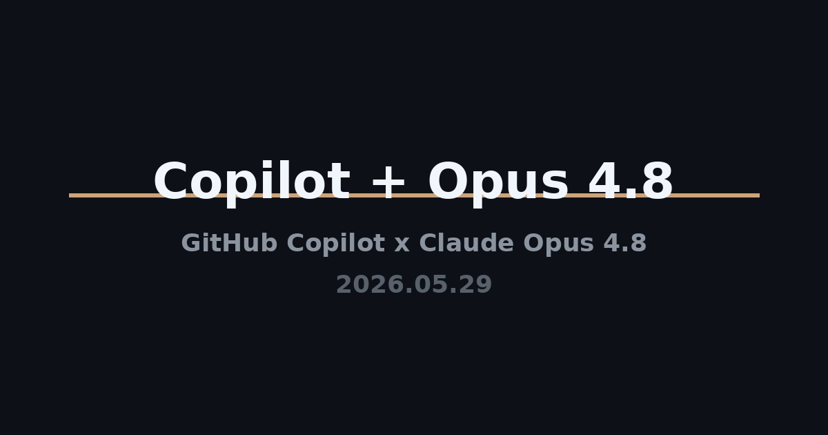GitHub Copilot 正式集成 Claude Opus 4.8,编程能力再上新台阶
