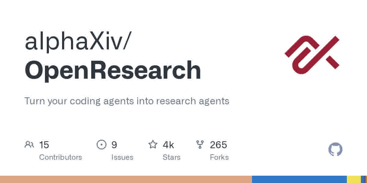OpenResearch:把 Claude Code 变成研究智能体,登顶 GitHub Trending 榜首