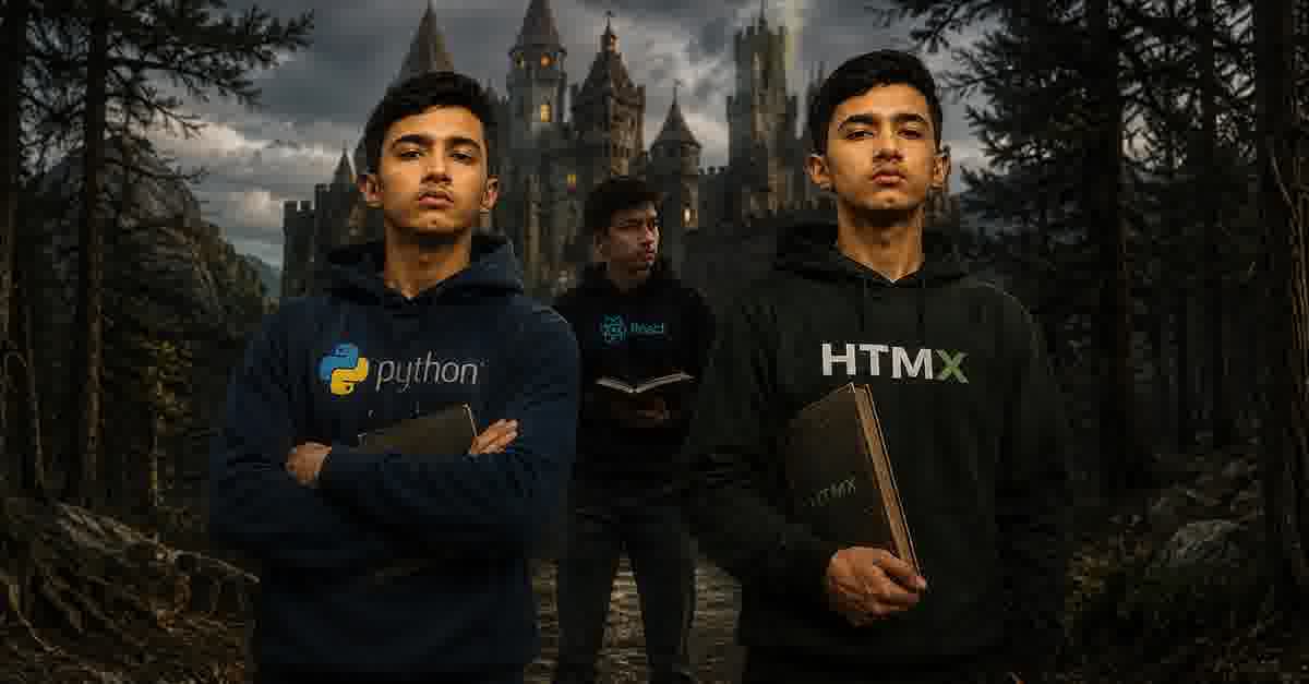 React 太重了?用 Python + HTMX 快速构建内部工具的实战教程